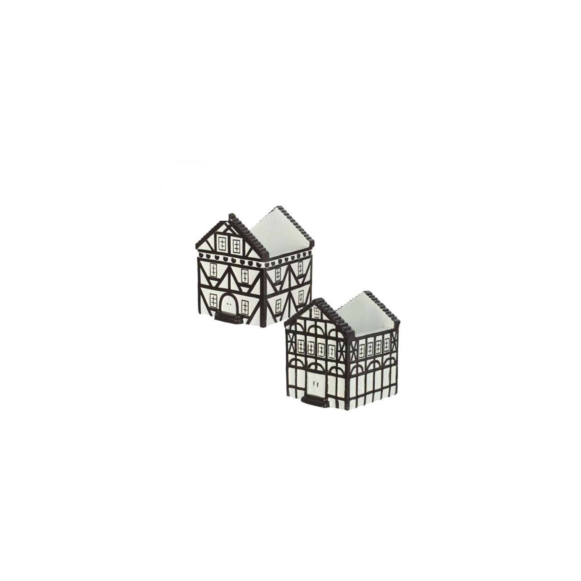 Ideas 4 seasons bloempot strassbourg wit 8,6x8xh10,5cm
