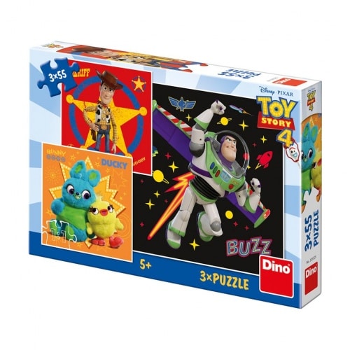 Disney puzzel toy story 3 x 55 stukjes