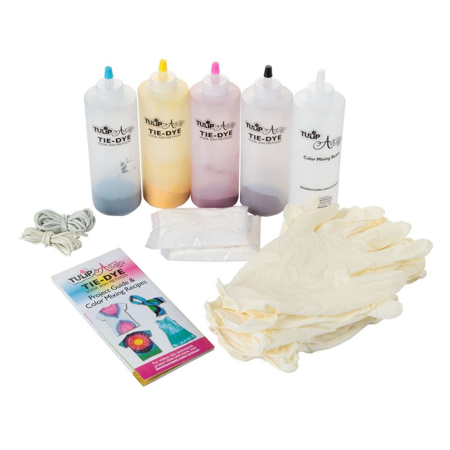 Tulip one-step tie dye tulip • tie-dye kit met natriumcarbonaat 4 kleuren