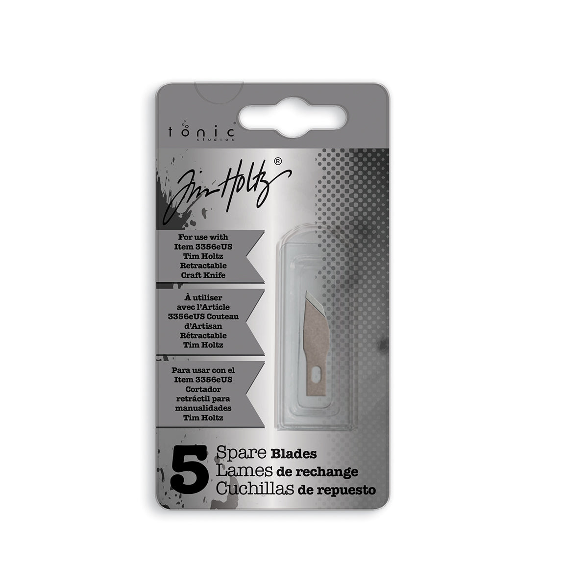 Tonic studios • tim holtz retractable craft knife spare blades wide point 5pcs
