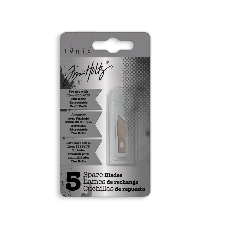 Tonic studios • tim holtz retractable craft knife spare blades wide point 5pcs