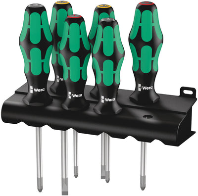 Wera 335 350 355 6 schroevendraaierset (6-delig)