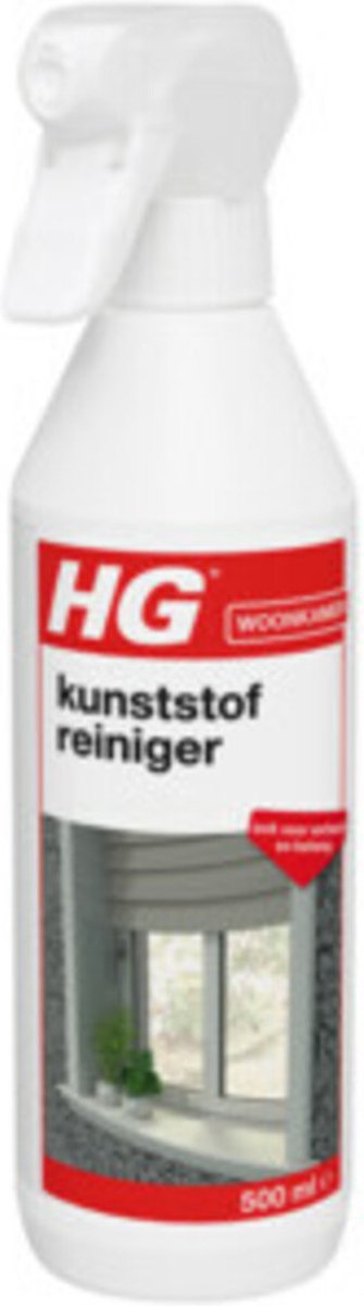 Hg 6x kunststof reiniger 500 ml