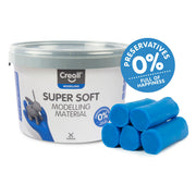 Creall supersoft klei blauw, 1750gr. - afbeelding 2