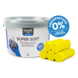 Creall supersoft klei geel, 1750gr. - afbeelding 2