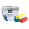 Creall supersoft klei - 5 kleuren klei - 1750gr.