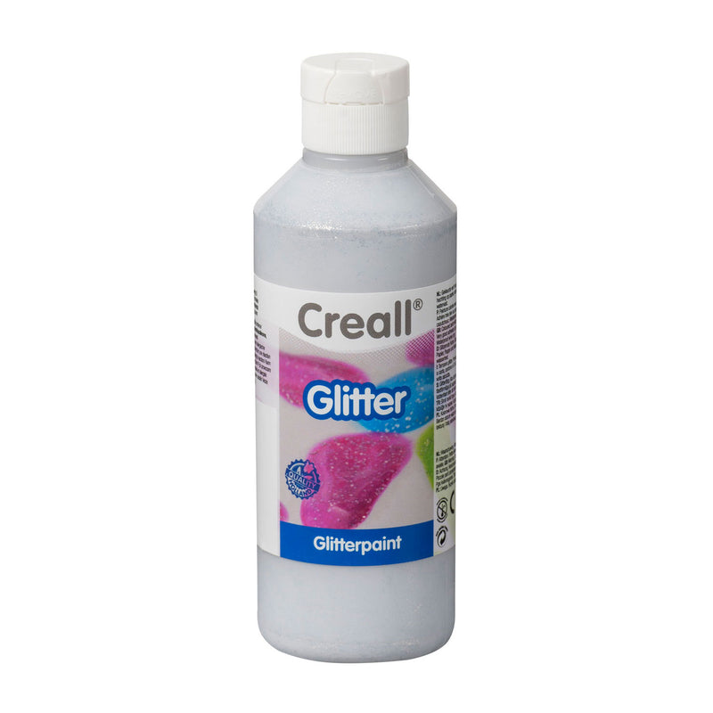 Creall zilver glitterverf - uni
