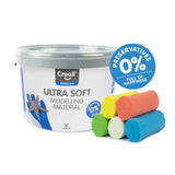 Creall ultra soft klei kleur - 5 kleuren klei - 1100 gr. - afbeelding 2