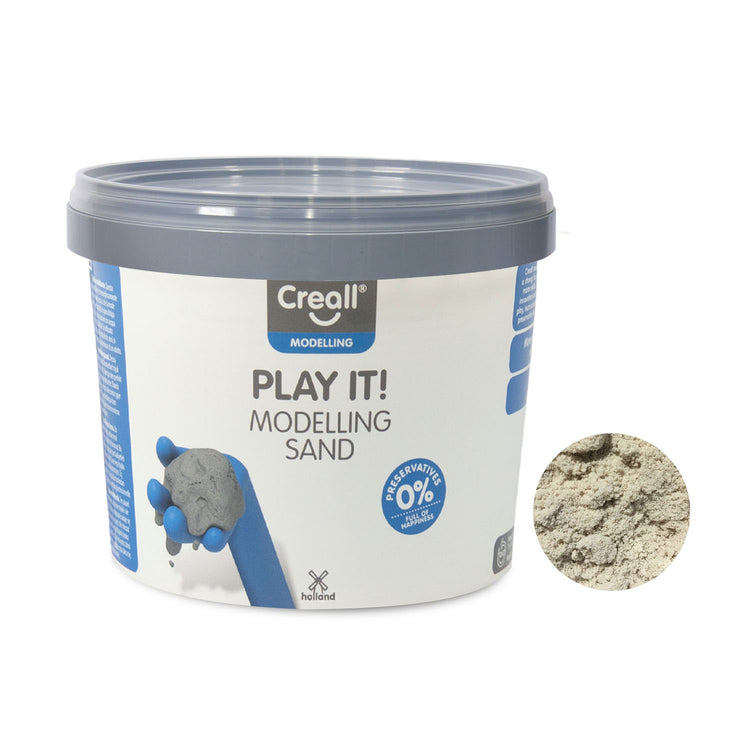 Creall play it speelzand naturel, 750gr.