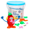 Creall Funny Characters Klei Accessoires, 130dlg