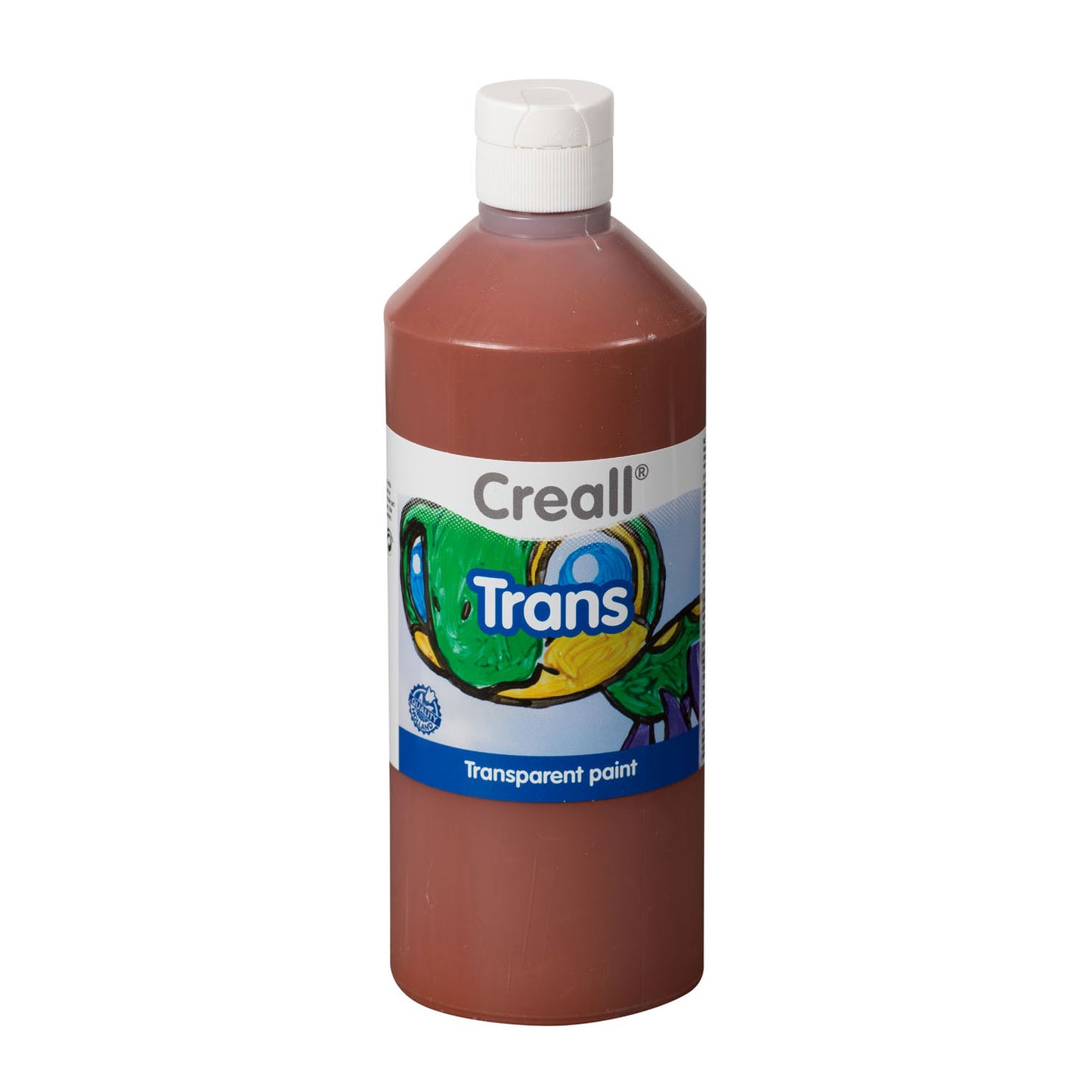 Creall transparante verf bruin, 500ml