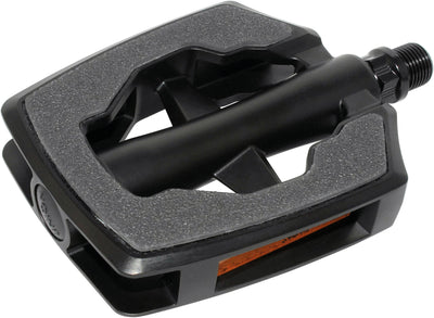 Marwi pedaalset sp-890 sandblock grijs aluminium mat zwart