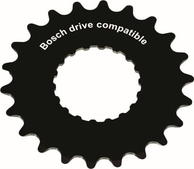 Stronglight motortandwiel mot.sprocket 18 teeth steel black