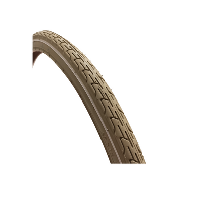 Deli buitenband, creme met witte lijn, 28x1 1 2, 700x38b etrto 40-635