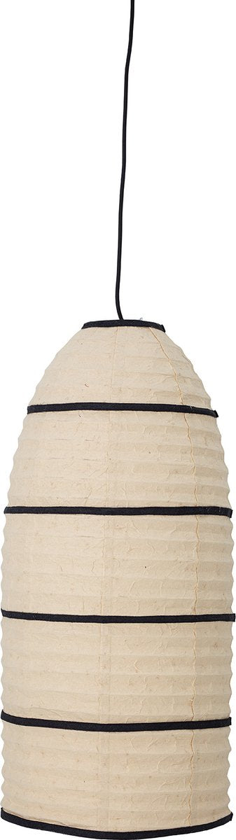 Bloomingville - larrin hanglamp - beige - papier