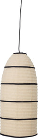 Bloomingville - larrin hanglamp - beige - papier
