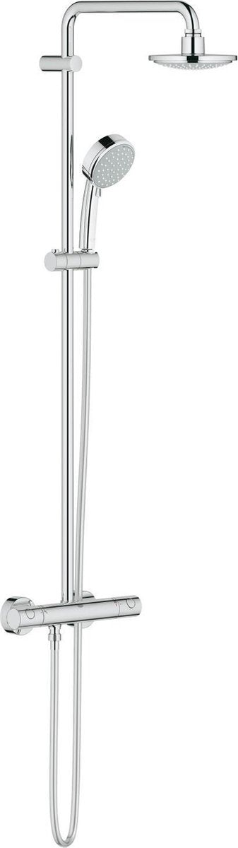Grohe tempesta cosmopolitan regendouche - ø 16 cm - inclusief thermostaatkraan - chroom