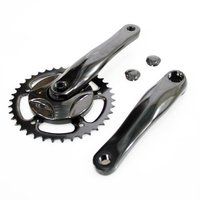 Hzb kettingwiel crankset nexus 38 tands 170 mm 1 8 - 3 32 zwart