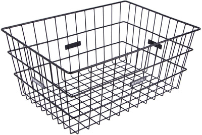 Basil Zembla - fietsmand - achterop - zwart