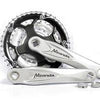 Miranda crankset alu zilver 22 32 42t vlak +0 mm