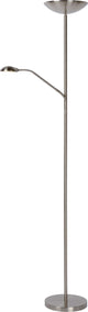 Lucide zenith - leeslamp - led dimbaar - 3000k - mat chroom