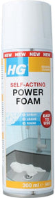 Hg - power foam keuken - vetoplossende spray - 300 ml - 1 stuk - maakt o.a. de gootsteen snel en goed schoon, effectief tegen hardnekkig vuil en vet