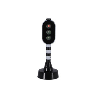 Verkeerslicht flitspaal met licht en geluid assorti | 12 stuks
