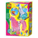 Ses gips gieten - paard met manen