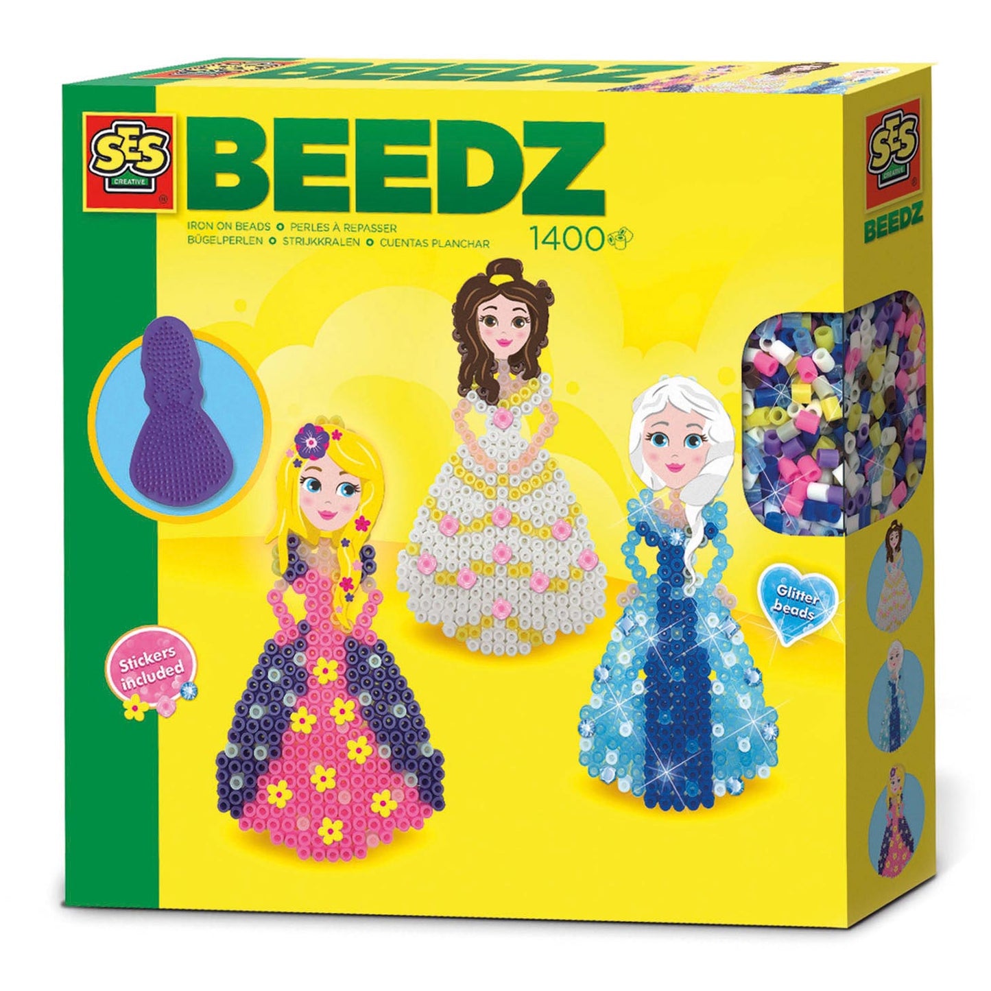 Ses creative ses beedz - strijkkralen prinsessen