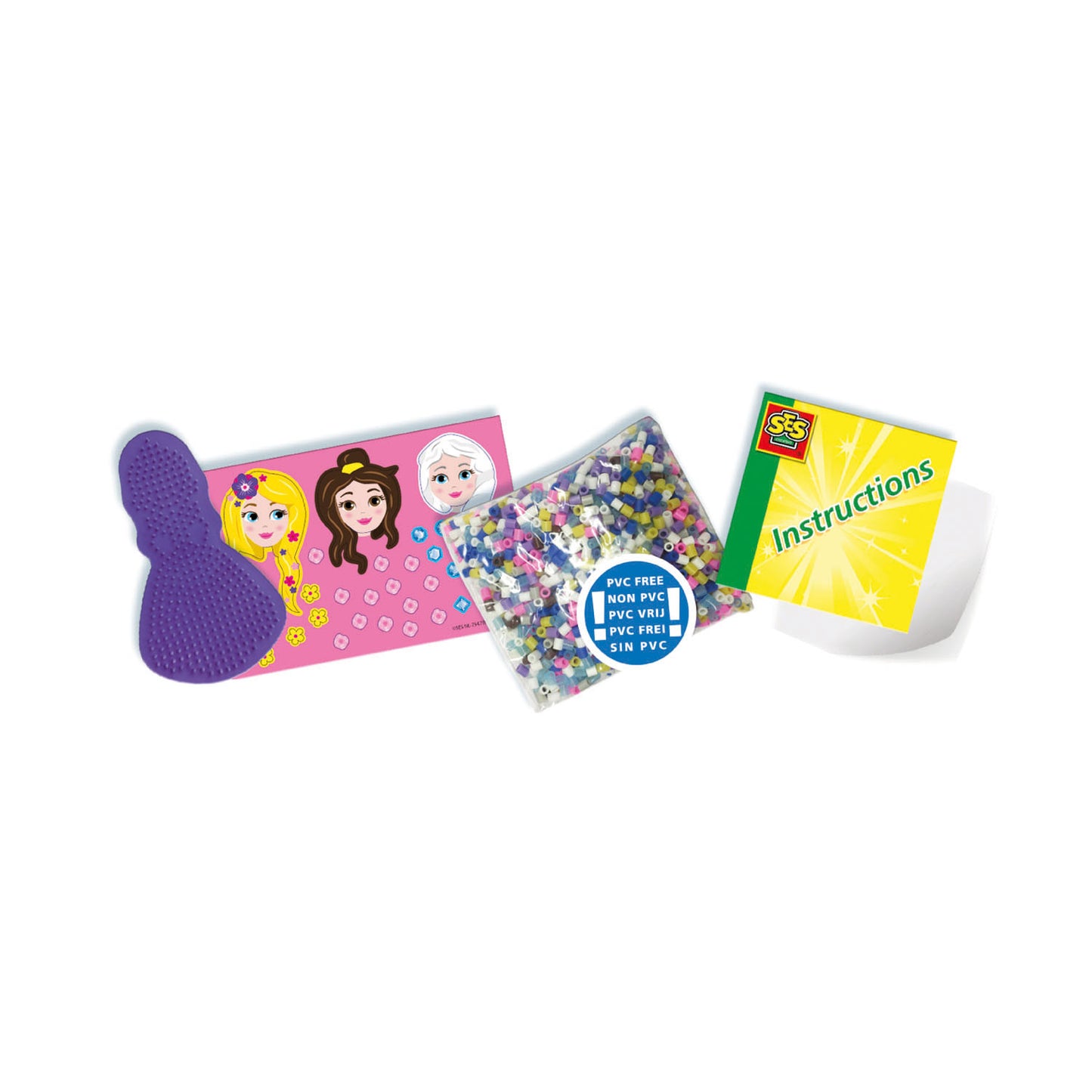 Ses creative ses beedz - strijkkralen prinsessen