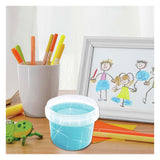 Ses slime - blauw glitter 140g - afbeelding 5