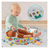 Ses creative ses houten bouwblokken dino's, 50st.