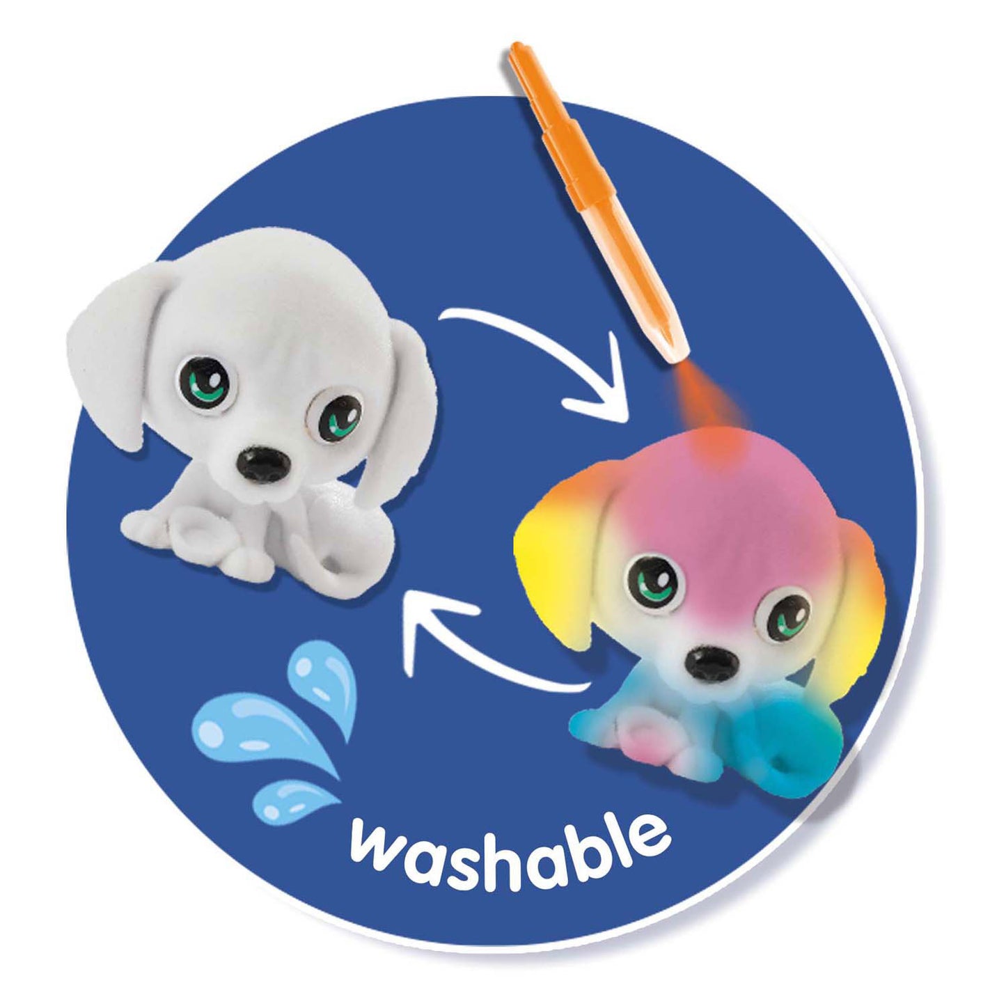 Ses blow airbrush pens - puppy's surprise 3x