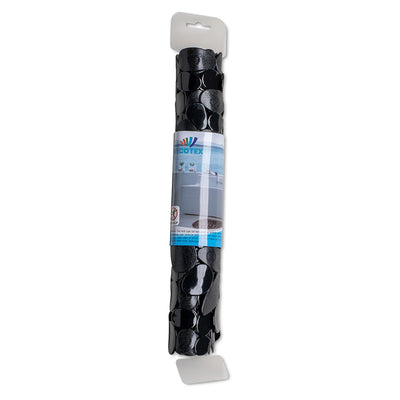 Wicotex badmat antislip stones 68x35cm zwart