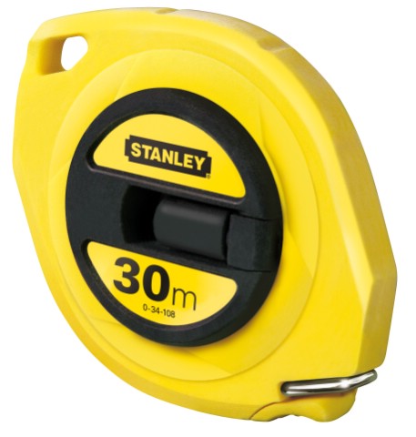 Stanley landmeter 30m afstandsmeter (geel)