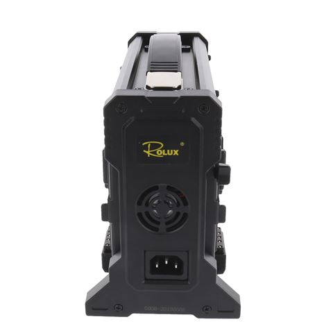 Rolux acculader rl-4ks voor 4 x v-mount accu
