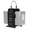 Rolux dubbele snellader rl-ch240s voor v-mount accu