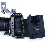 Rolux mini v-mount battery plate rl-ac12s - afbeelding 2