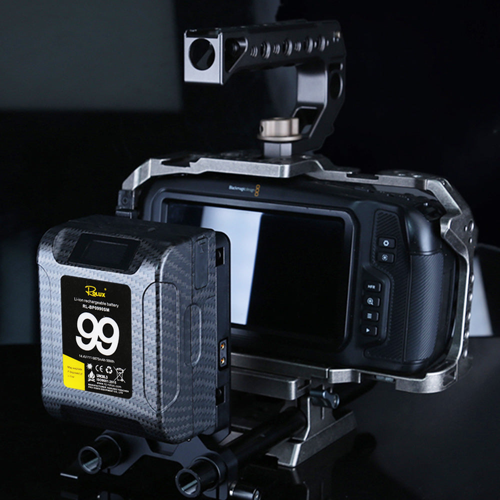 Rolux mini v-mount battery plate rl-ac13s