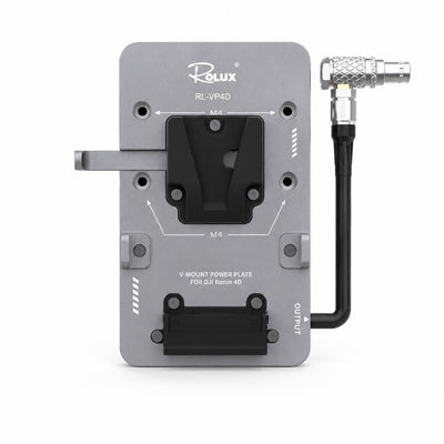 Rolux v-mount battery plate rl-vp4d voor dji ronin 4d