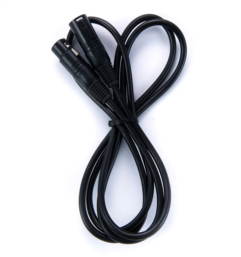 Rolux 4-pins xlr female met 4 pins male connector rl-c7
