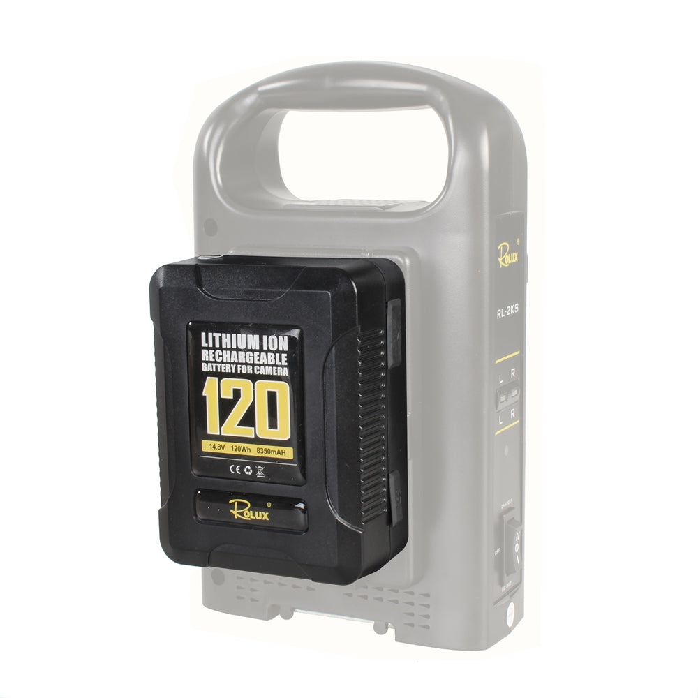 Rolux smart v-mount accu yc-120s 120wh 14,8v 8350mah