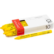 Https: www.cchobby.nl caran-d-ache-neocolor-i-l-10-cm-dikte-8-5-mm-yellow-010-10-stuk-1-doos - afbeelding 1