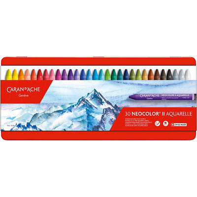 Caran d'ache waskrijt neocolor ii multicolor 30 stuks