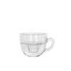 Ideas 4 seasons kaarsenhouder koffie helder ø8xh5cm