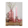 Ideas 4 seasons kaarsenhouder koffie roze ø8xh5cm