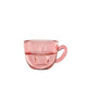 Ideas 4 seasons kaarsenhouder koffie roze ø8xh5cm