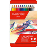 Https: www.cchobby.nl caran-d-ache-supracolor-ii-aquarelpotloden-l-17-cm-vulling-3-8-mm-diverse-kleuren-12-stuk-1-doos - afbeelding 2