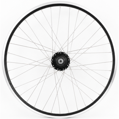 Shimano achterwiel 28 inch zac2000 met nexus 5 rollerbrake - zwart geslepen