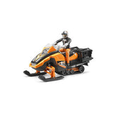 Bruder - snow mobile with driver and accessories (br63101) - afbeelding 1